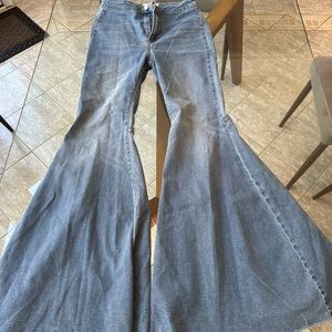 Free people bell bottom jeans